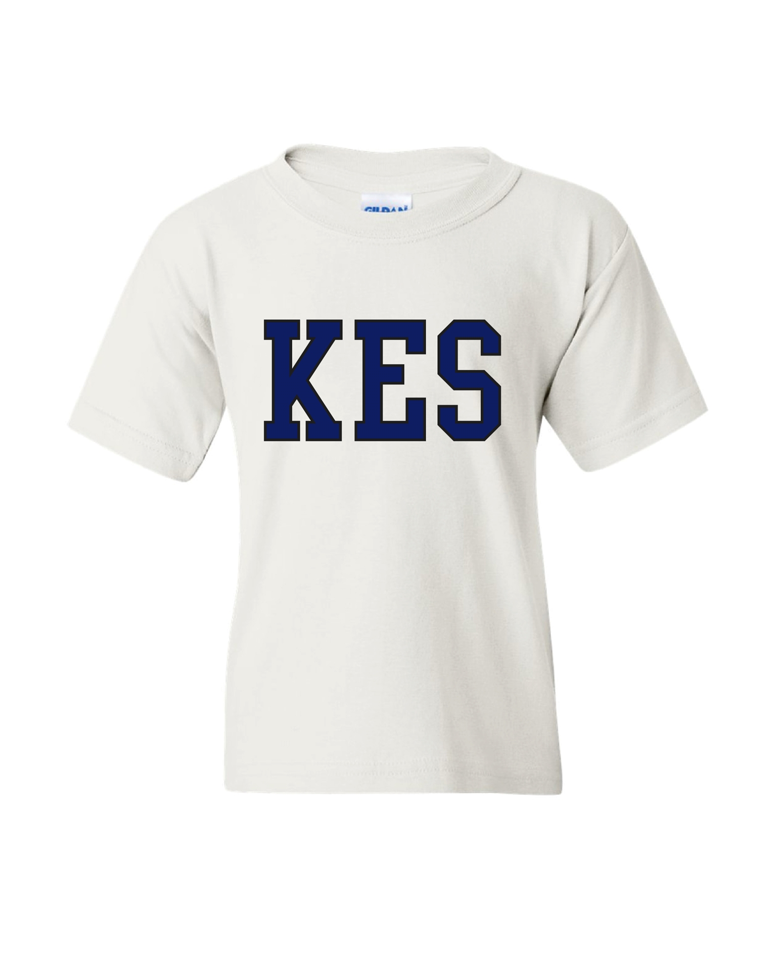 Kings-Edgehill School. KES White Youth T-Shirt