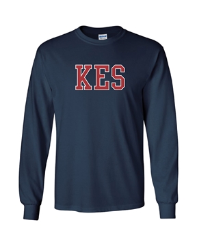 Picture of KES Navy Long Sleeve T-Shirt