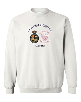 Picture of KES Adult White Crewneck